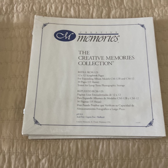 BRAND NEW: Blank S.E.I. ( similar to Creative Memories) Christmas Scrapbook - Picture 14 of 16